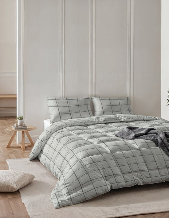 All-in one Lazy dekbed inclusief kussensloop Hannah - micropercal - 300gsm