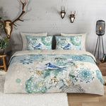 HiP dekbedovertrek Camunda - Flanel - 1-persoons (140x220 + 60x70cm)