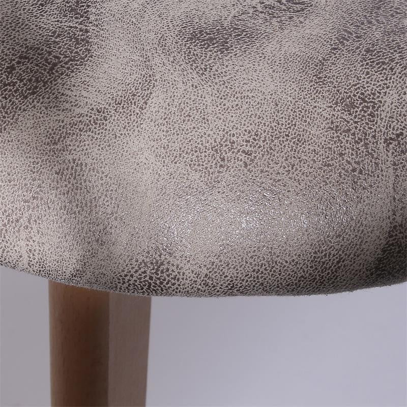 Patchwork stoel - grijs - taupe