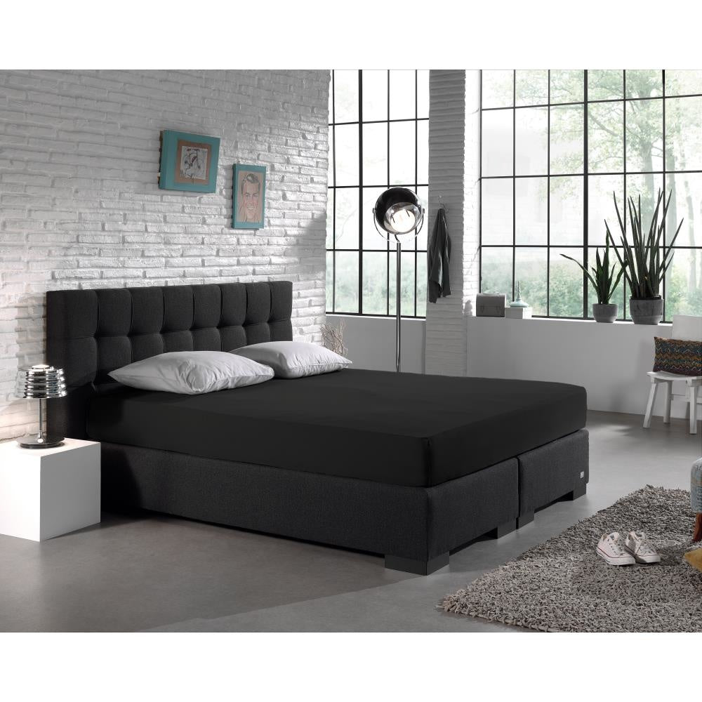 Hoeslaken - dubbel jersey - 80/90x200/220 cm