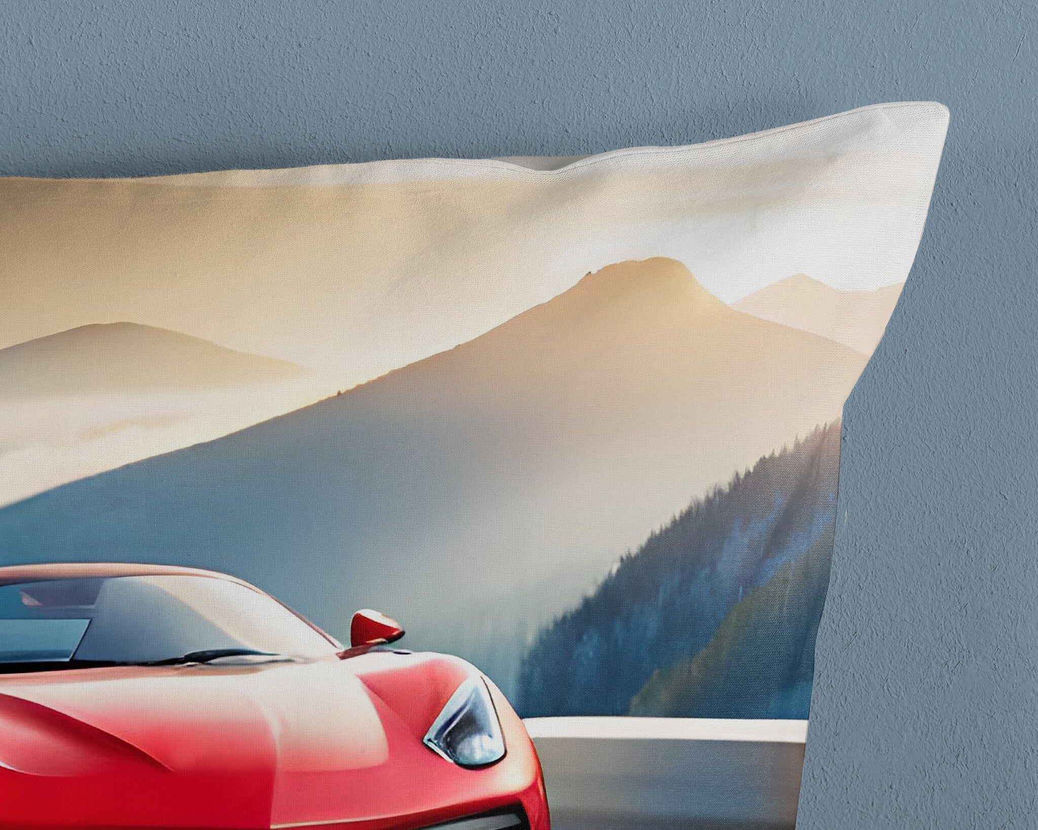 Good morning dekbedovertrek Cabrio - auto - Katoen - 1-persoons (140x220 + 60x70 cm)