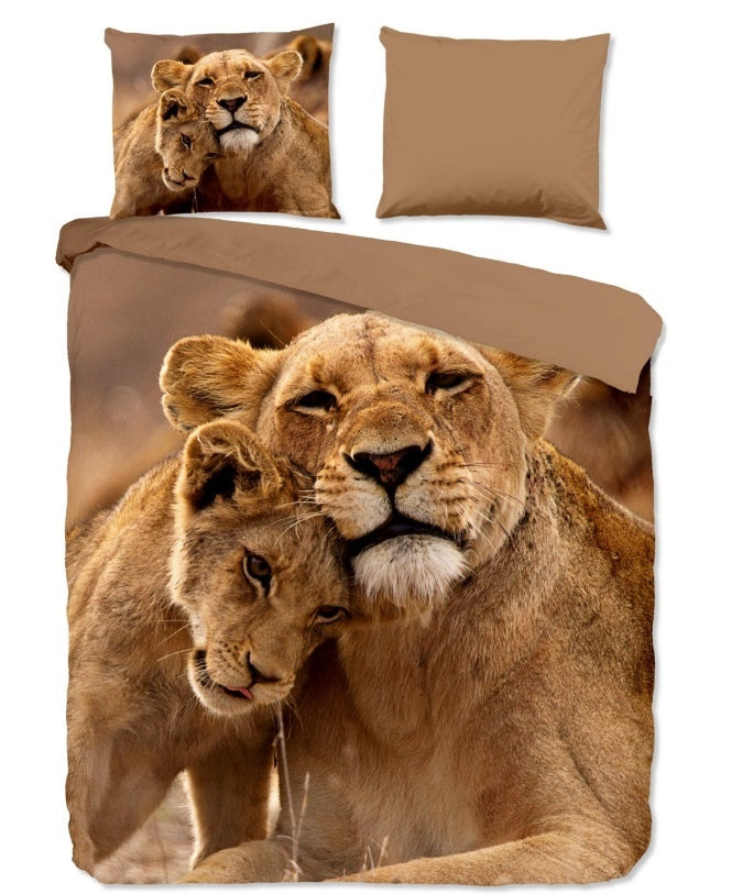 Pure dekbedovertrek Lovely lion - Microvezel