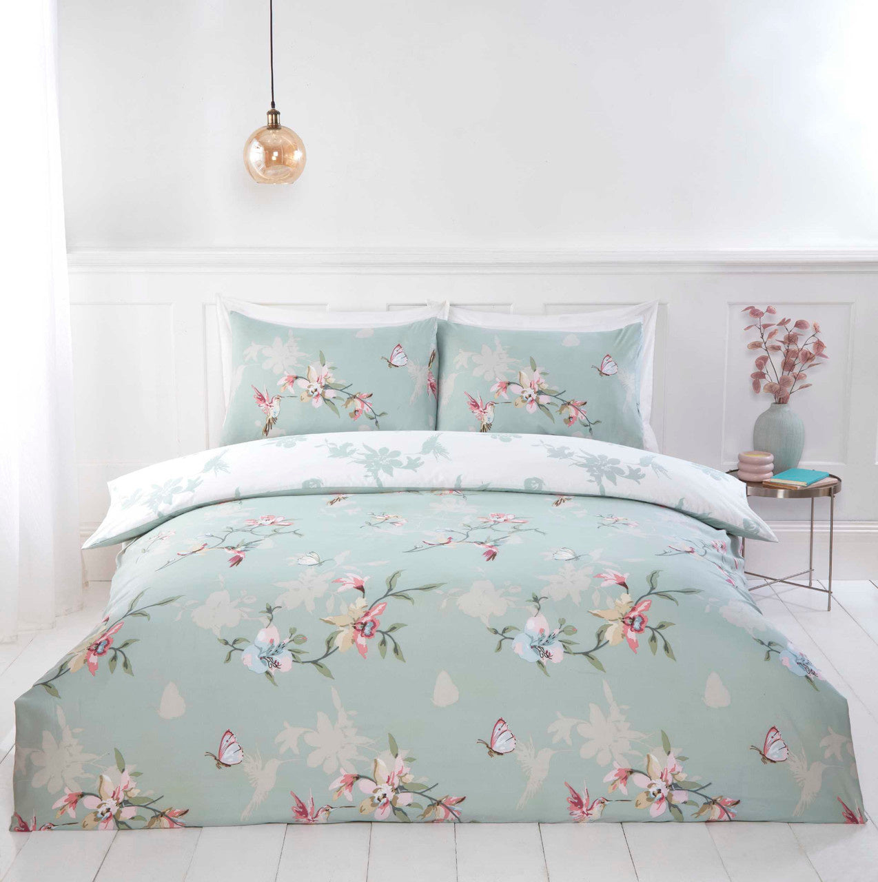 Decoware dekbedovertrek Hummingbird - Groen - Microvezel