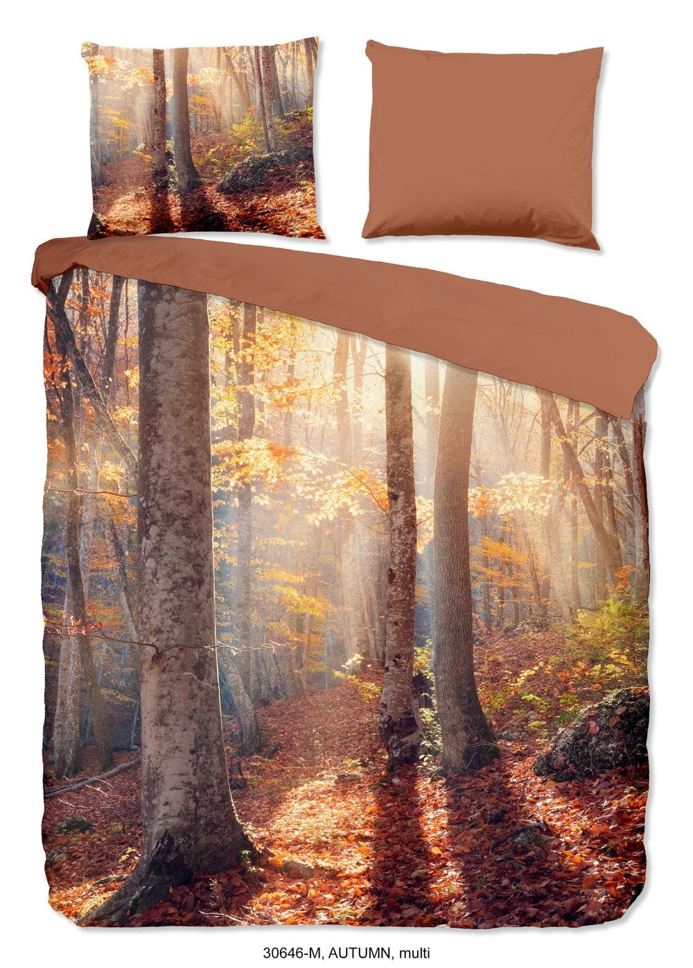 Pure dekbedovertrek Autumn forest - Microvezel
