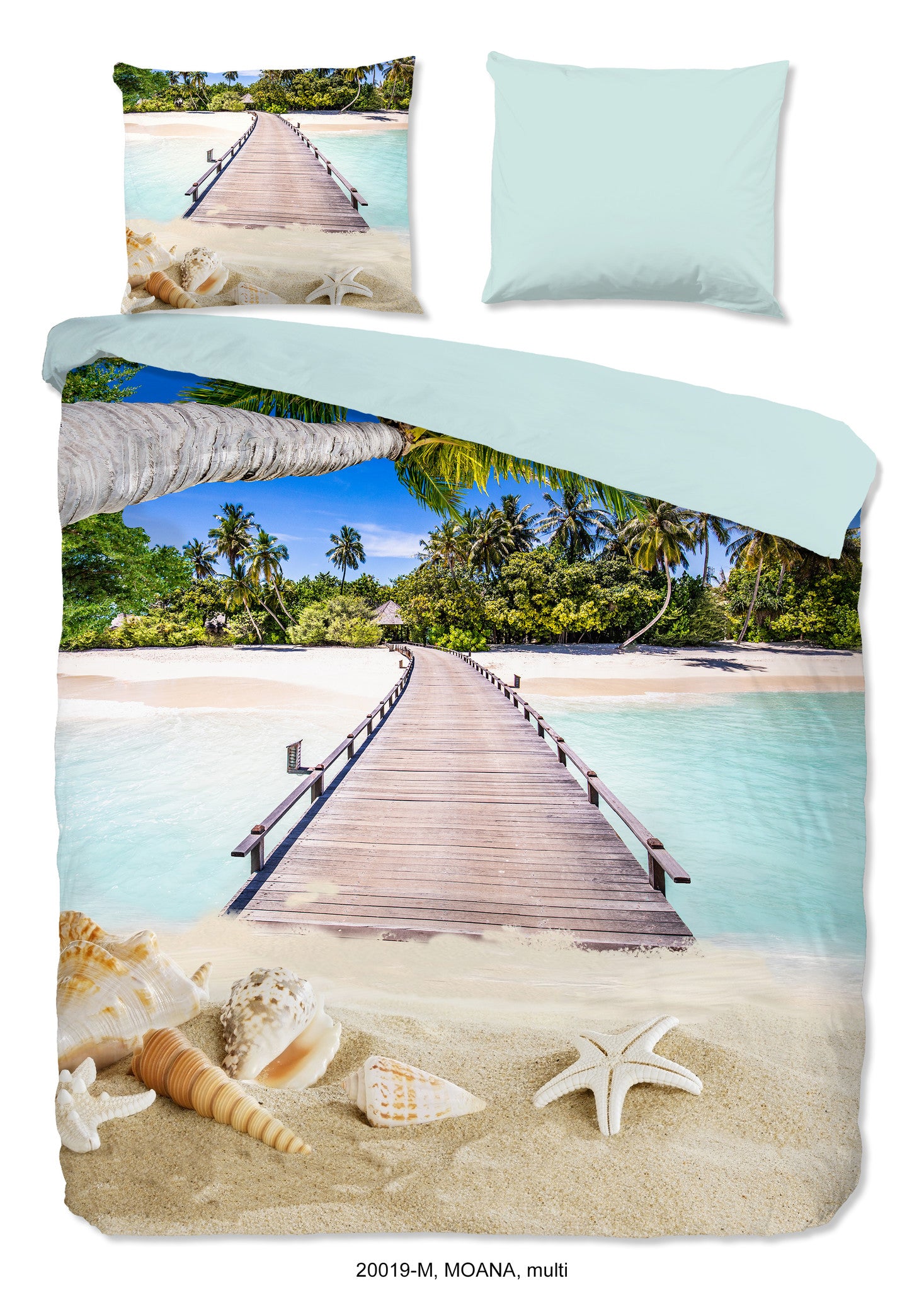 Pure dekbedovertrek Tropical beach - Microvezel