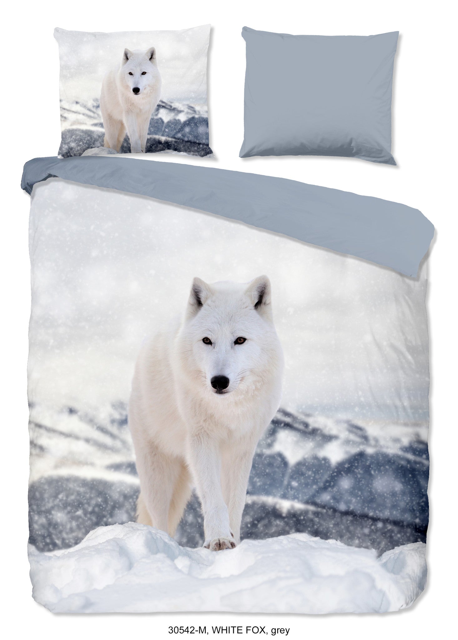 Pure dekbedovertrek white Fox - Microvezel