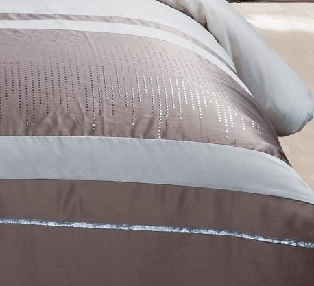 Pure dekbedovertrek luxe bling - microvezel - eenpersoons (140x220 + 60x70 cm)