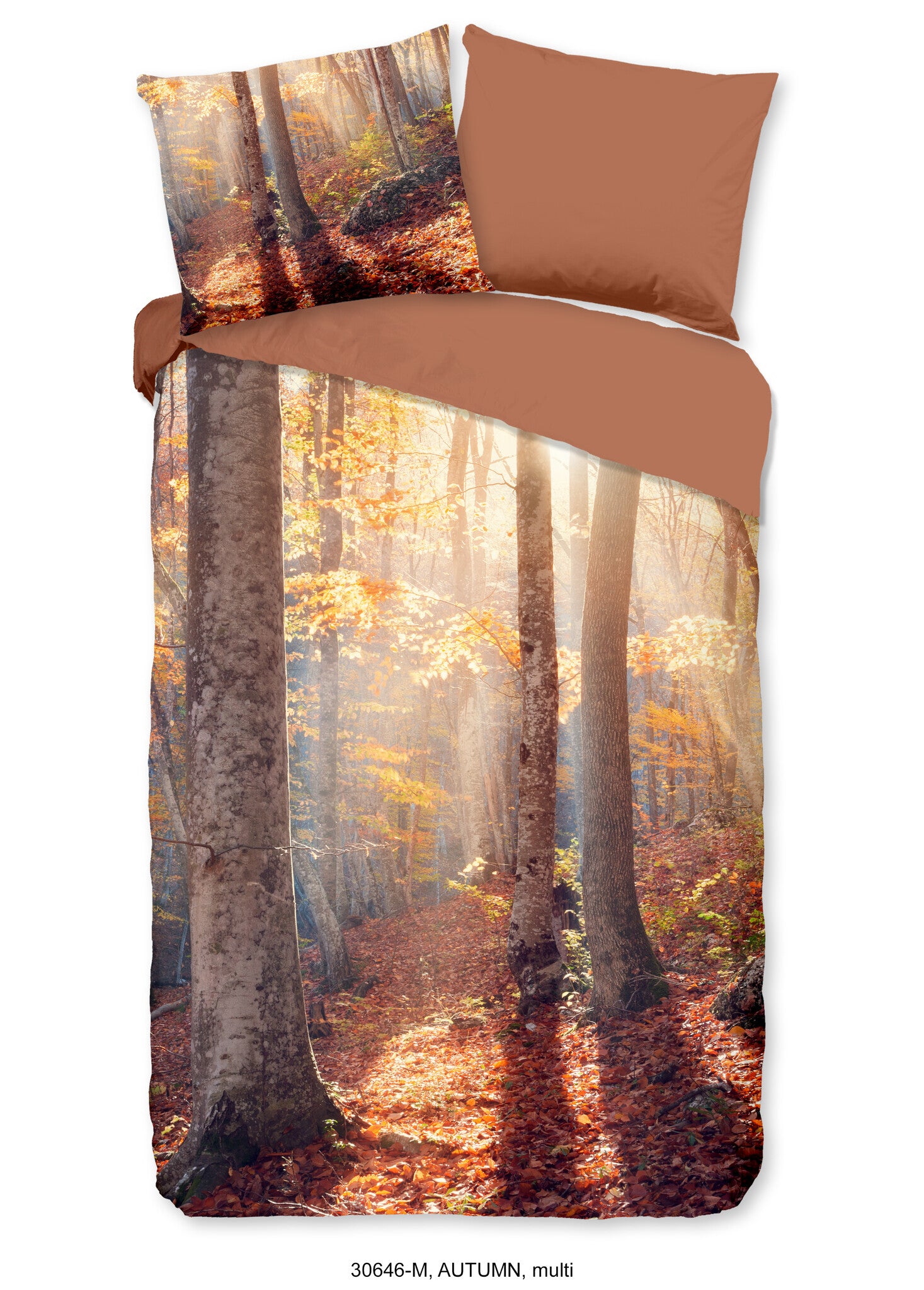 Pure dekbedovertrek Autumn forest - Microvezel