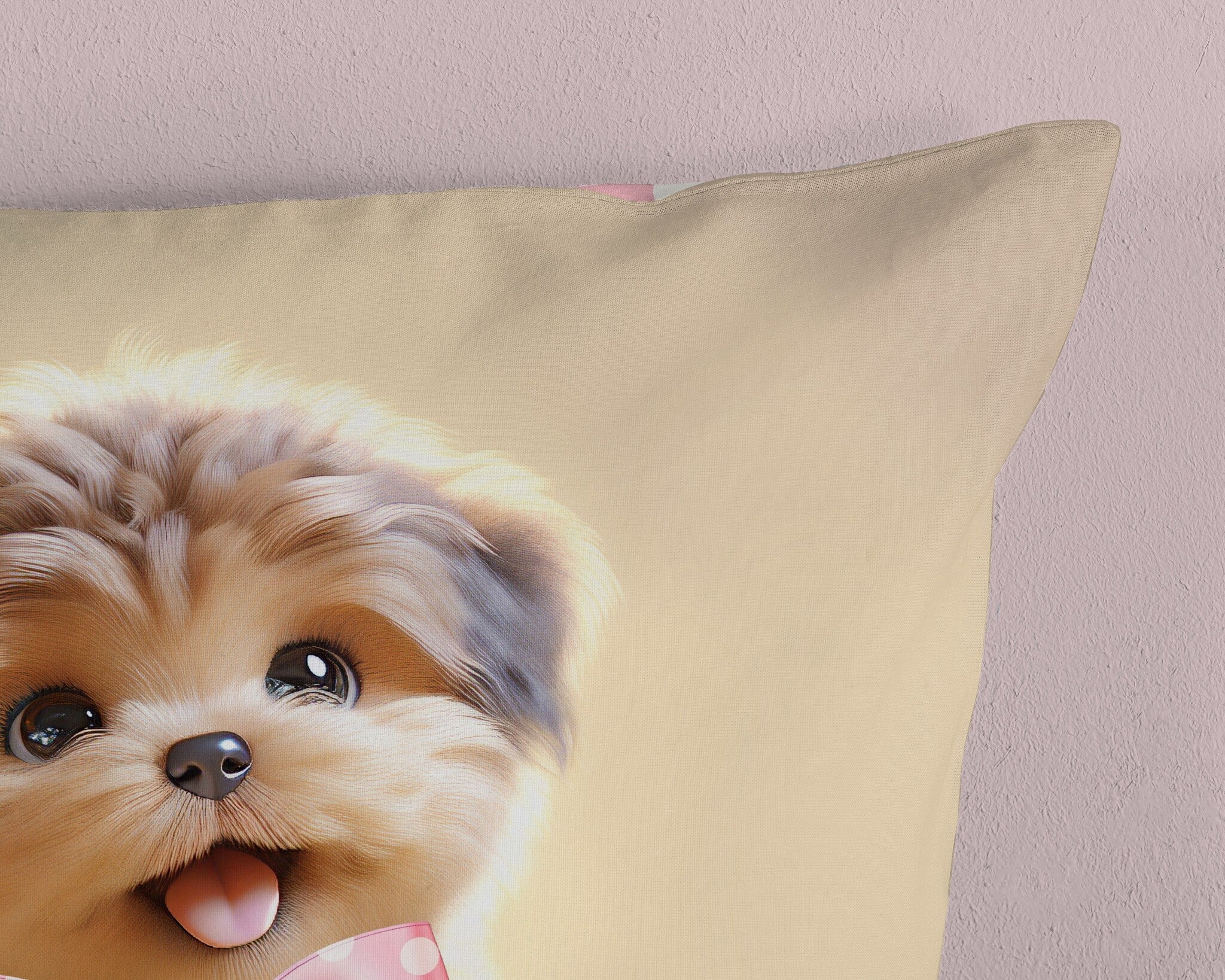 Pure dekbedovertrek Bobi - hondje - Microvezel - 1-persoons (140x220 + 60x70 cm)