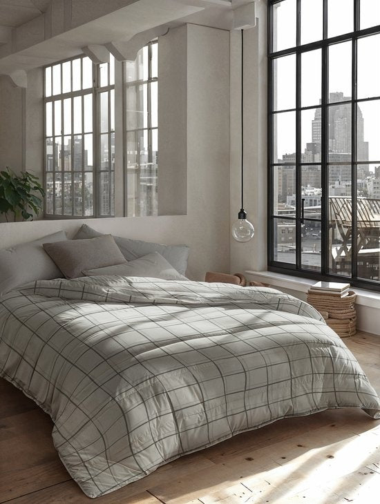 All-in one Lazy dekbed inclusief kussensloop Hannah - micropercal - 300gsm