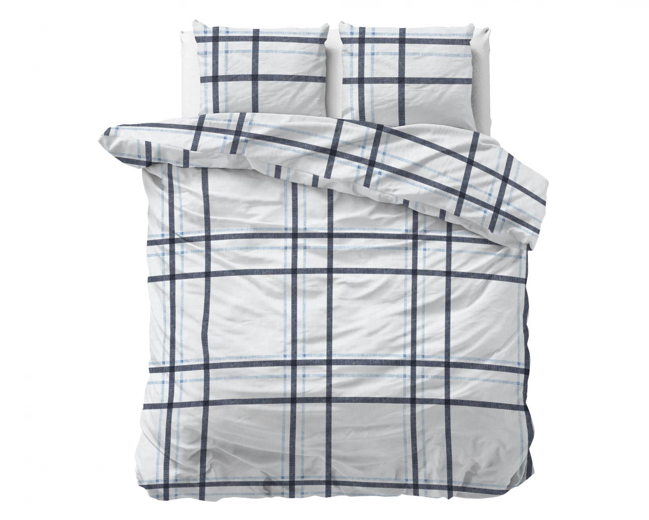 Sleeptime dekbedovertrek Simply Amazing - Wit - Polykatoen - 1-persoons (140x220 + 60x70cm)