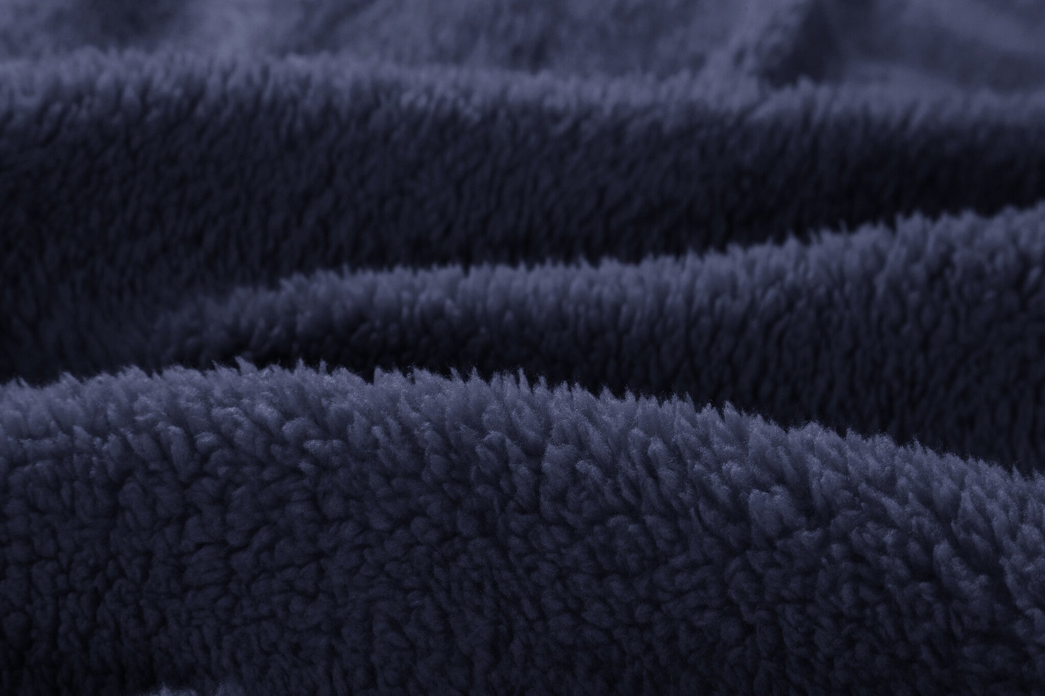 Teddy dekbedovertrek onderkant microvezel - navy - lits-jumeaux (240x220 + 2st. 60x70 cm)