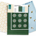 Theedoekdoekenset Bee Happy - 3-delig  - 40x60cm