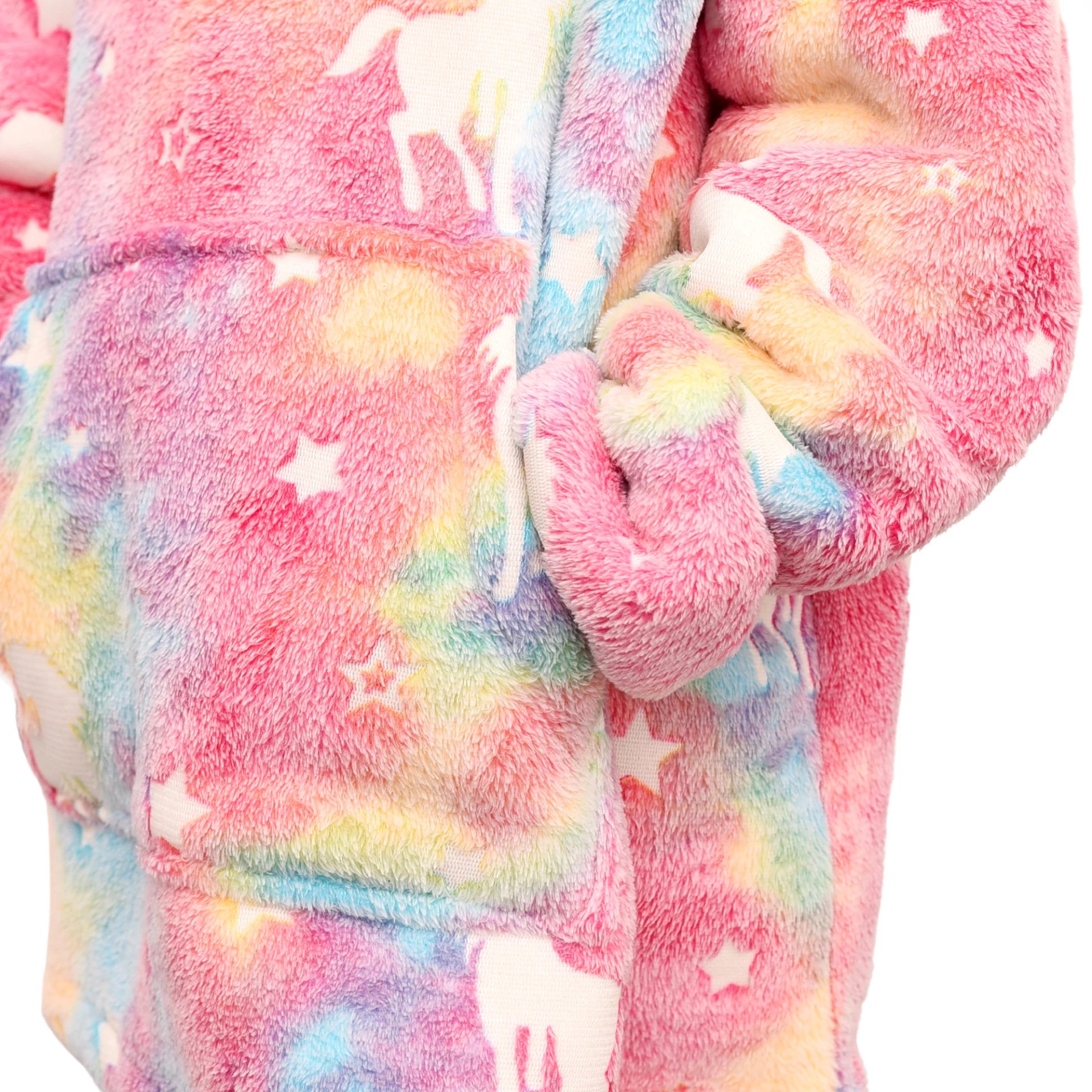 Kinder hoodie unicorn - Glow in the dark - 2-6 jaar