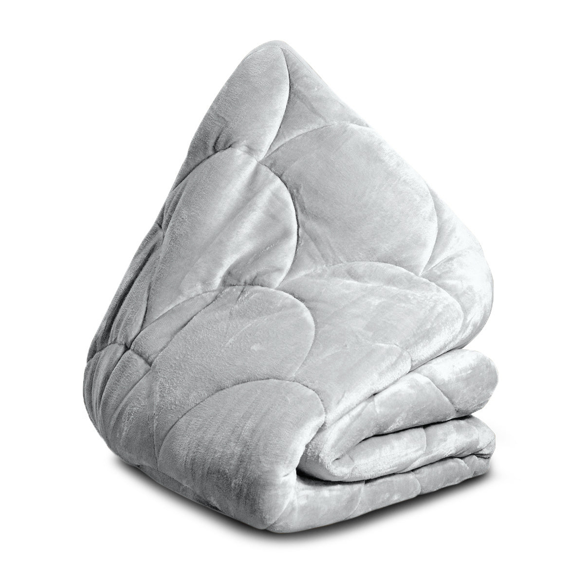 Dekbed Zonder Overtrek - Stone Grey - Velvet