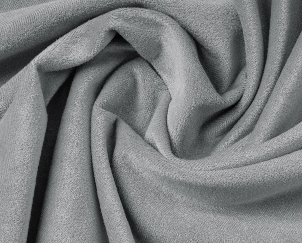 Velvet kussensloop (Per 2 st) - Grijs