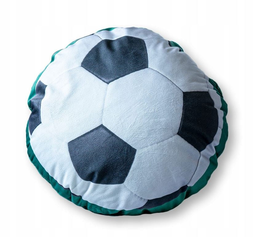 Voetbal rond sierkussen