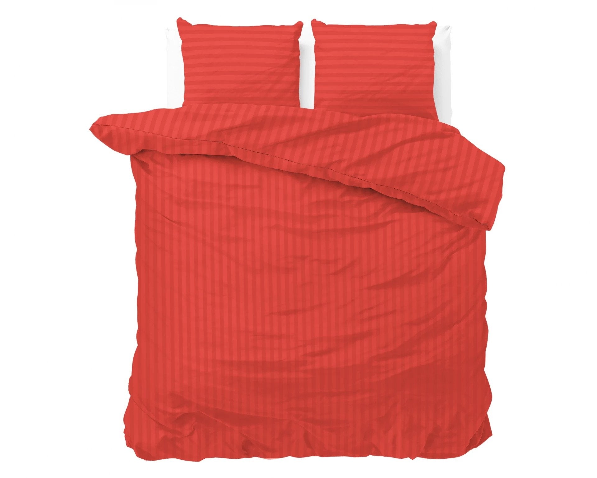 ZENsation dekbedovertrek Dallas rood - Microvezel - 2-persoons (200x220 + 2st 60x70cm)