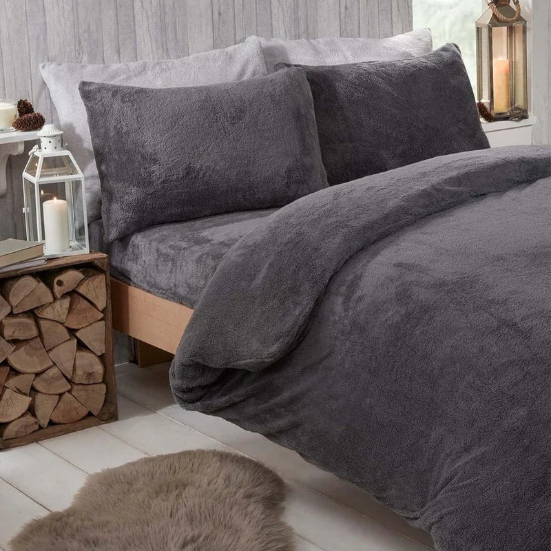 Wat is een teddy fleece dekbedovertrek?