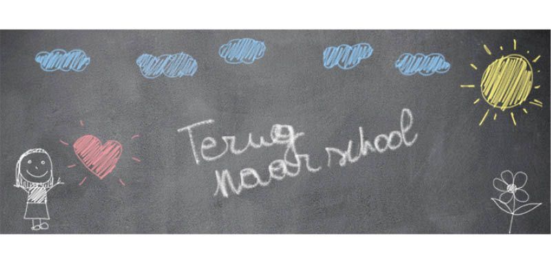 Fris en fruitig weer naar school