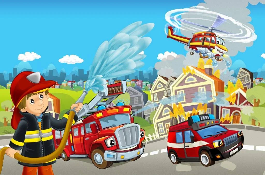 Dekbedovertrek brandweer & politie