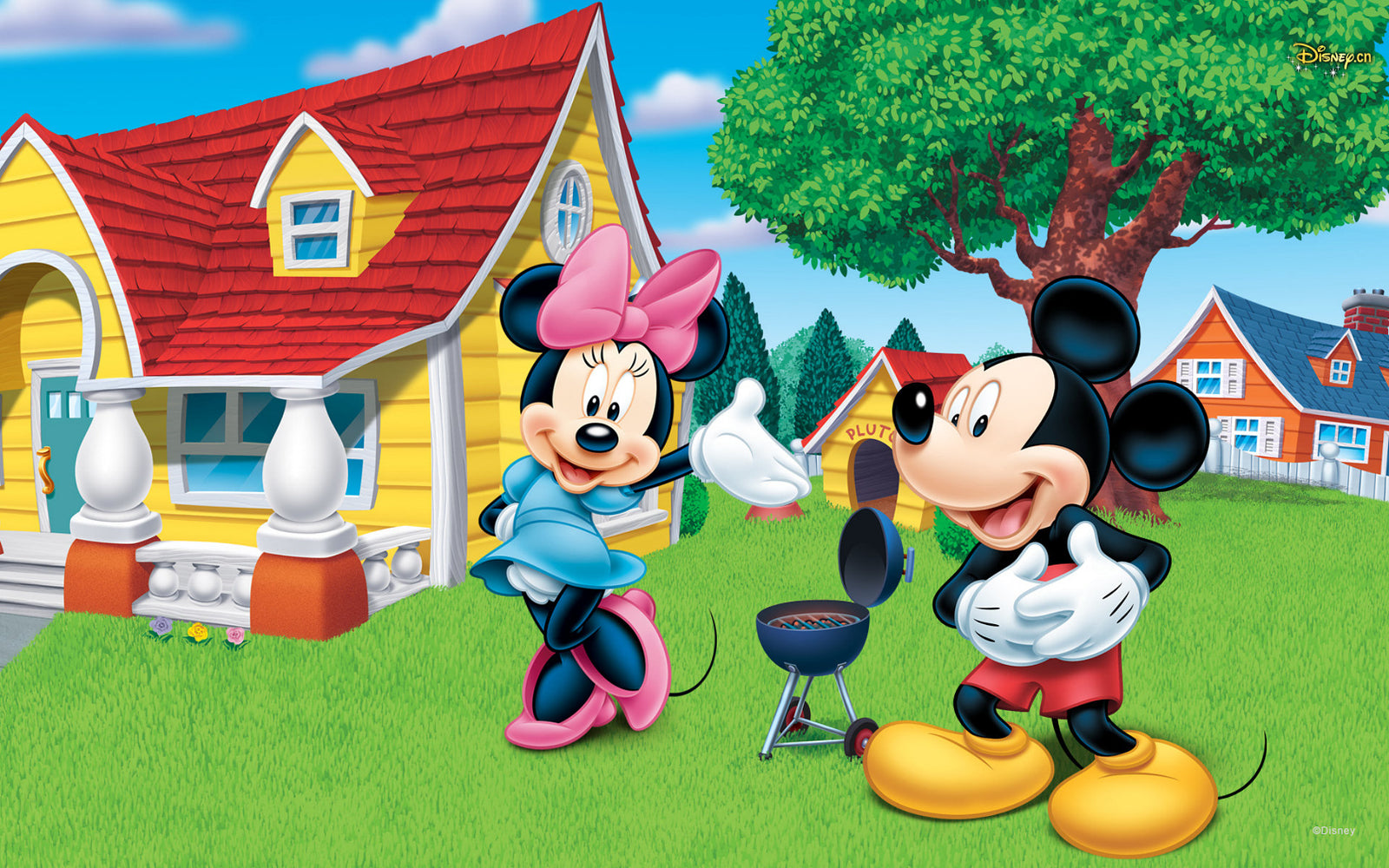 Mickey & Minnie Mouse