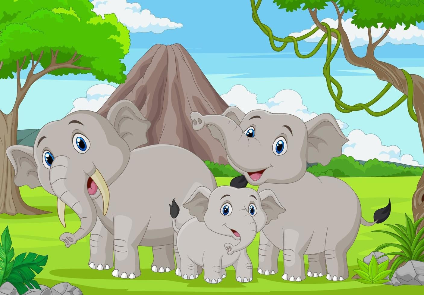 Dekbedovertrek olifant