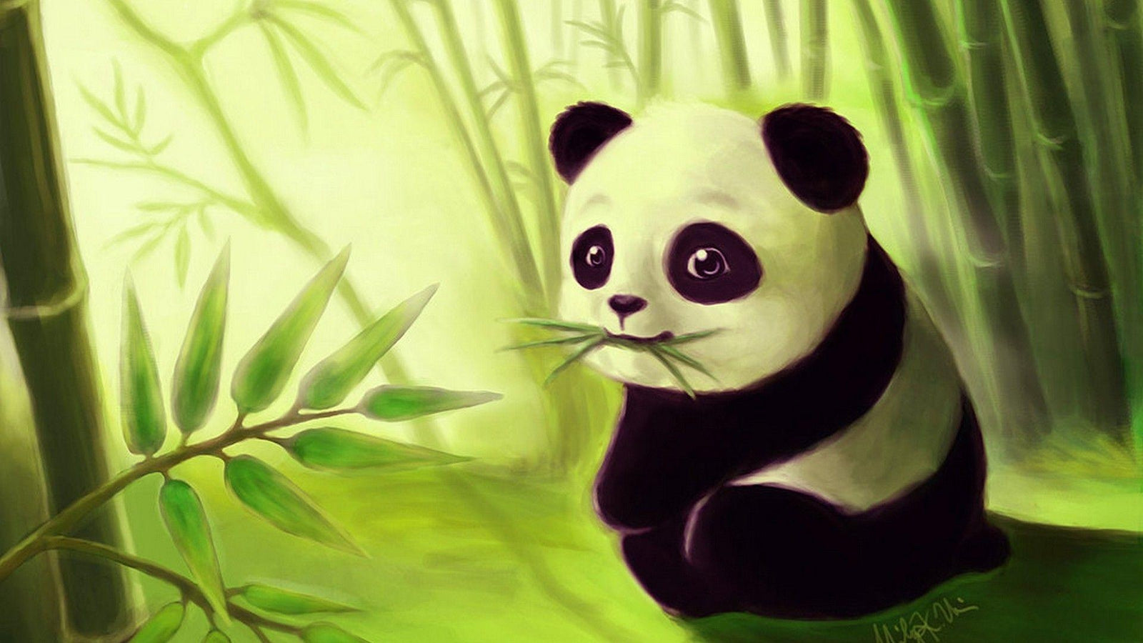 Dekbedovertrek Panda / Pandabeer