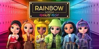 Dekbedovertrek Rainbow high