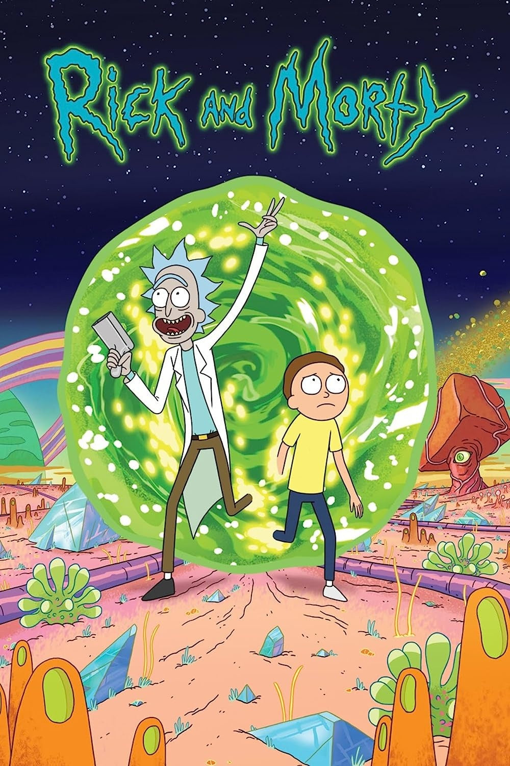 Dekbedovertrek Rick & Morty