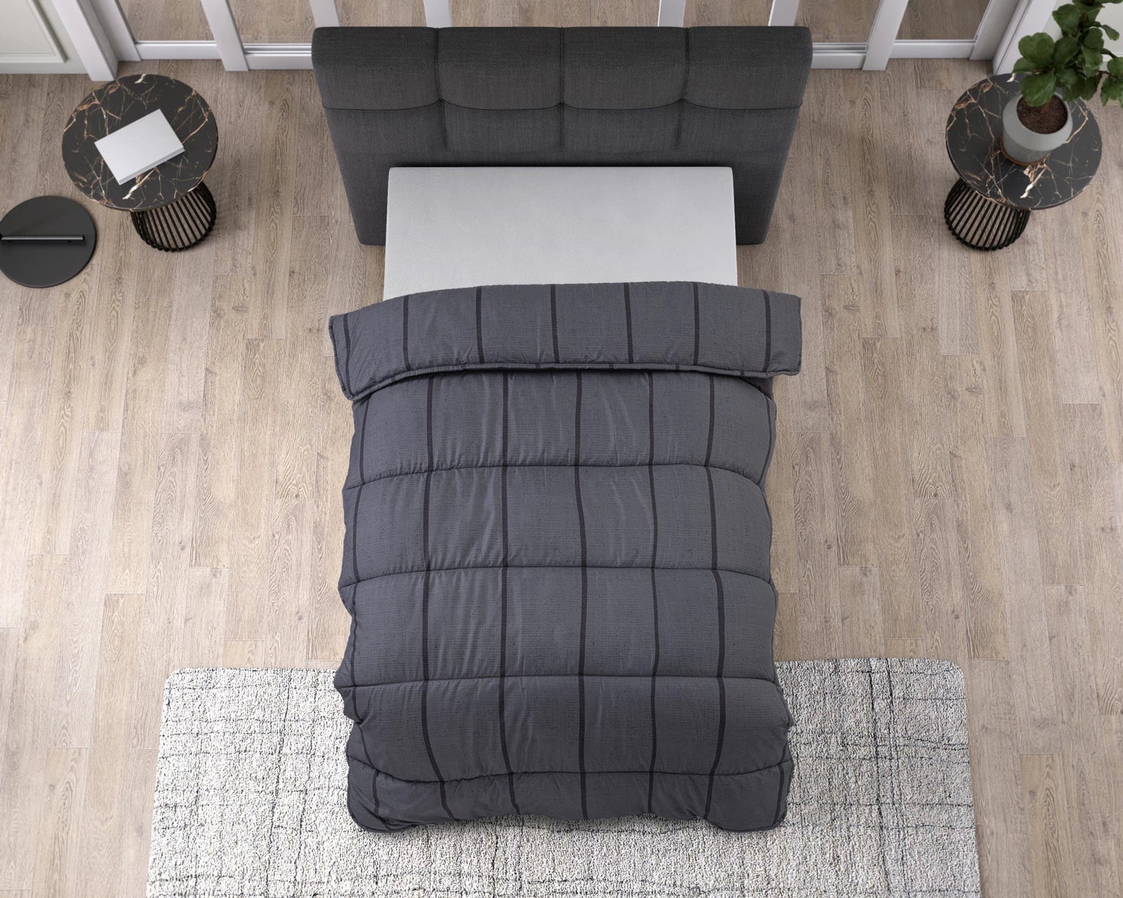 dekbed zonder overtrek 140x200