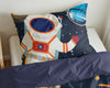 Dekbedovertrek Space man - microvezel - 1-persoons