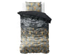 Dreamhouse dekbedovertrek Mente grijs - signature - velvet - 1-persoons (140x220 + 60x70 cm)