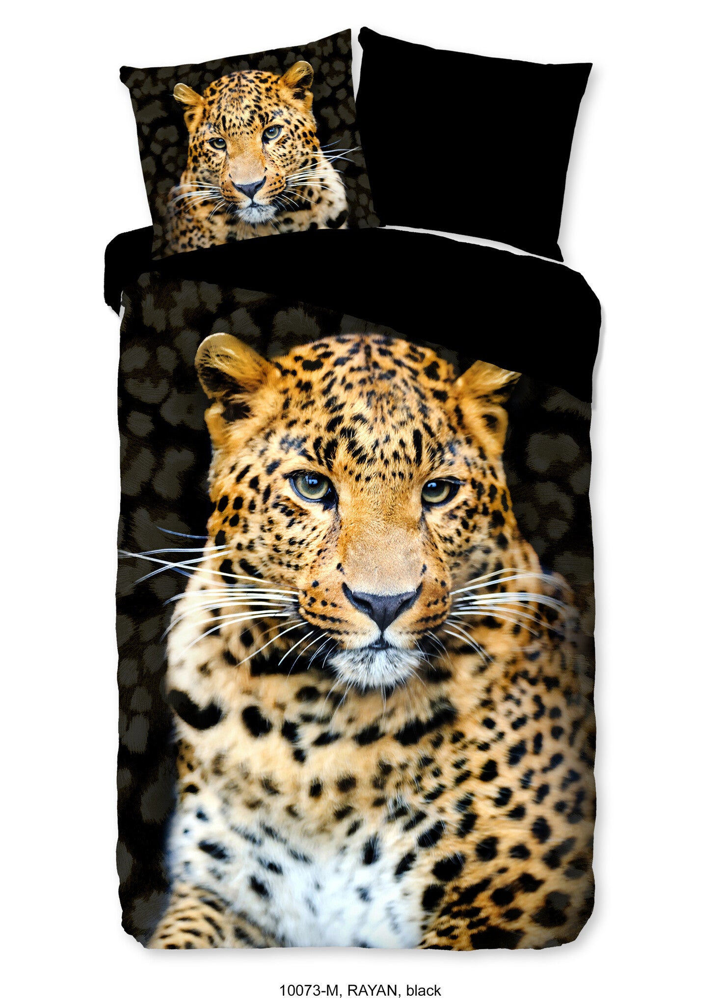 Pure dekbedovertrek Rayan luipaard - microvezel - 1-persoons (140x220 +60x70 cm)