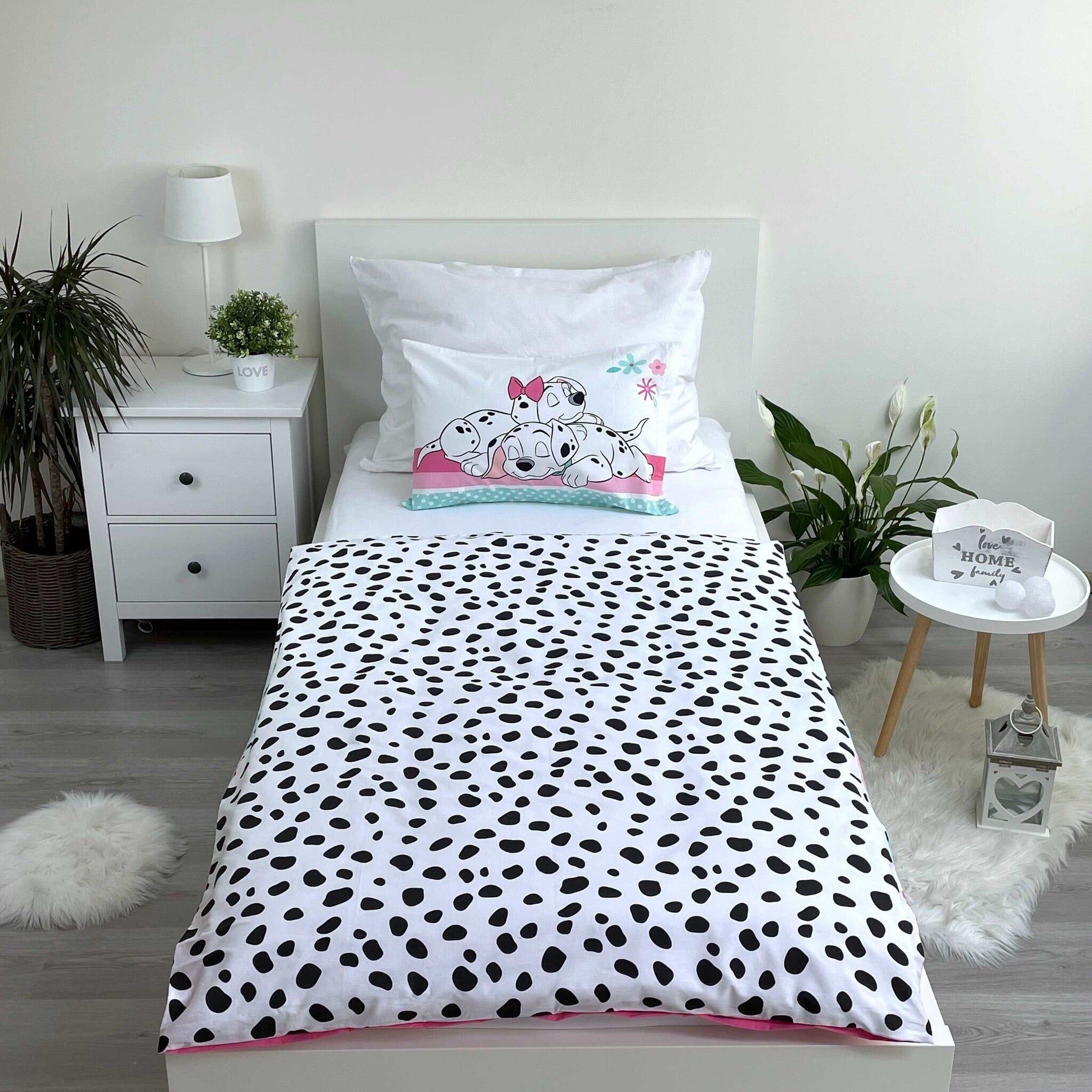 101 Dalmatiërs ledikant dekbedovertrek Mummy's little sweetie - katoen - 100x135 + 40x60cm