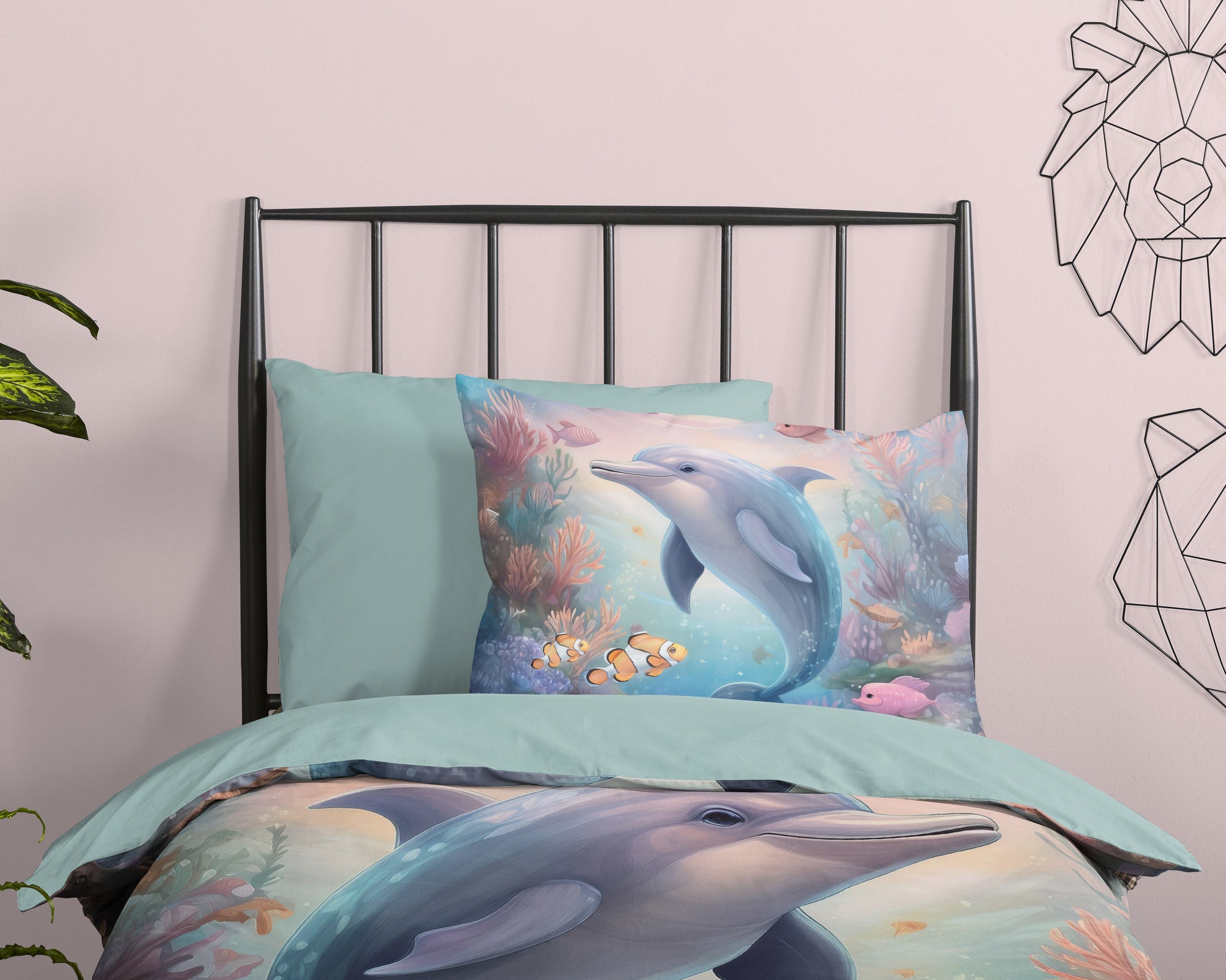 Good Morning kinderdekbedovertrek Baya - katoen - eenpersoons (140x220 + 60x70 cm)