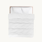 Decoware dekbed zonder overtrek incl. kussensloop - Tufted Waves - off white