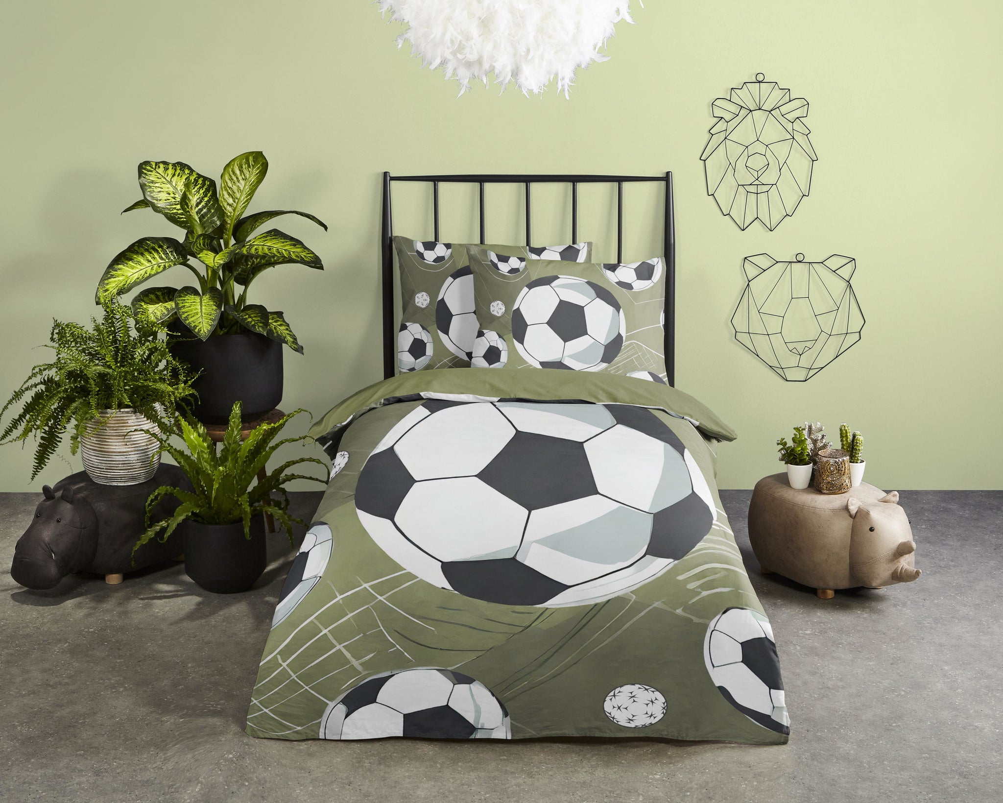 Pure kinderdekbedovertrek Daan - microvezel - eenpersoons (140x220 + 60x70 cm)