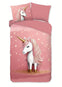 Pure kinderdekbedovertrek Sparkles unicorn - microvezel - 140x220 + 60x70 cm