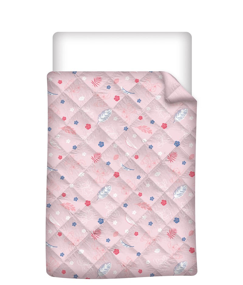 Lilo & Stitch dekbed zonder overtrek Stitch & Angel Cuddle - katoen - eenpersoons (140x200 cm)