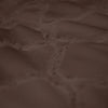 Decoware dekbed zonder overtrek incl. kussensloop - Tufted Curve - Bruin