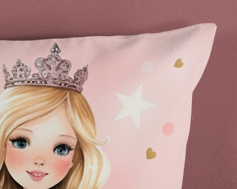 Kinderdekbedovertrek prinses Amelie - Katoen