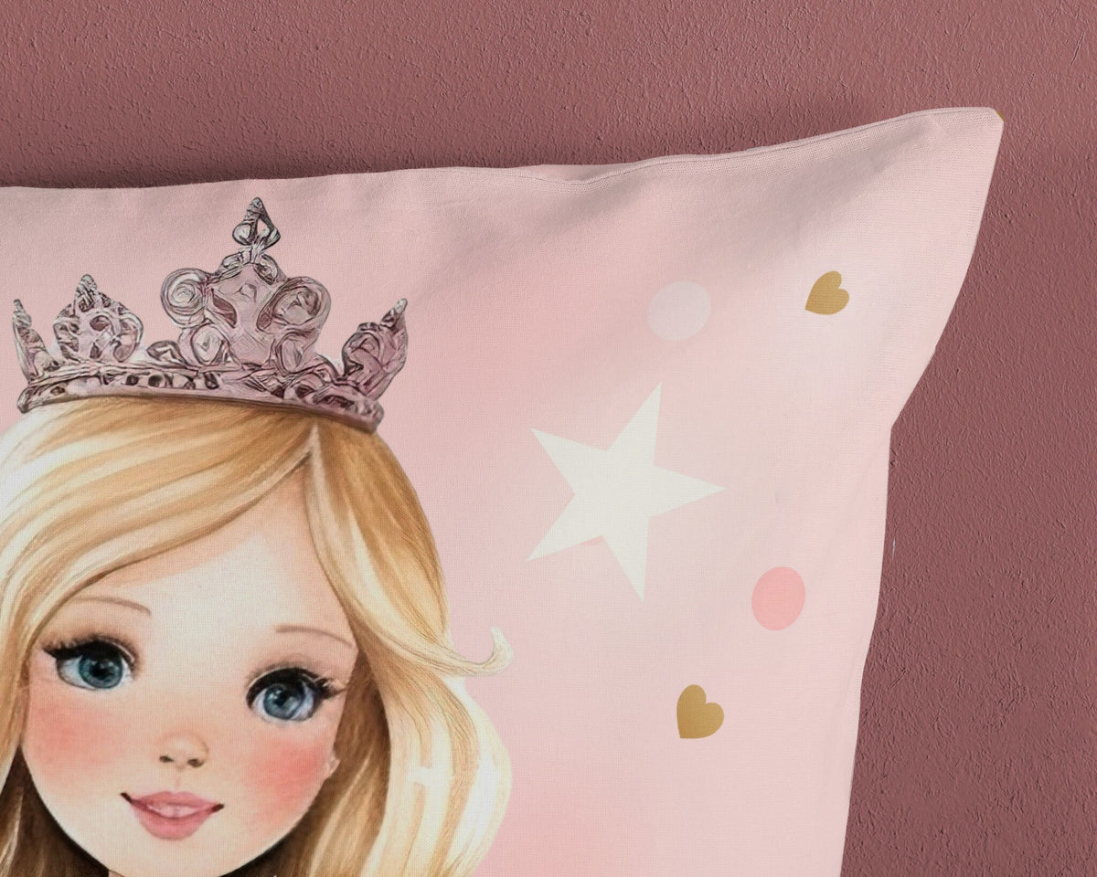 Kinderdekbedovertrek prinses Amelie - Katoen