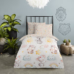 Good Morning peuterbed dekbedovertrek Hugs - katoen - 120x150 + 60x70 cm