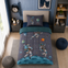 Decoware kinderdekbed zonder overtrek Space - Teddy - Katoen - Incl. kussensloop - 140x220 cm