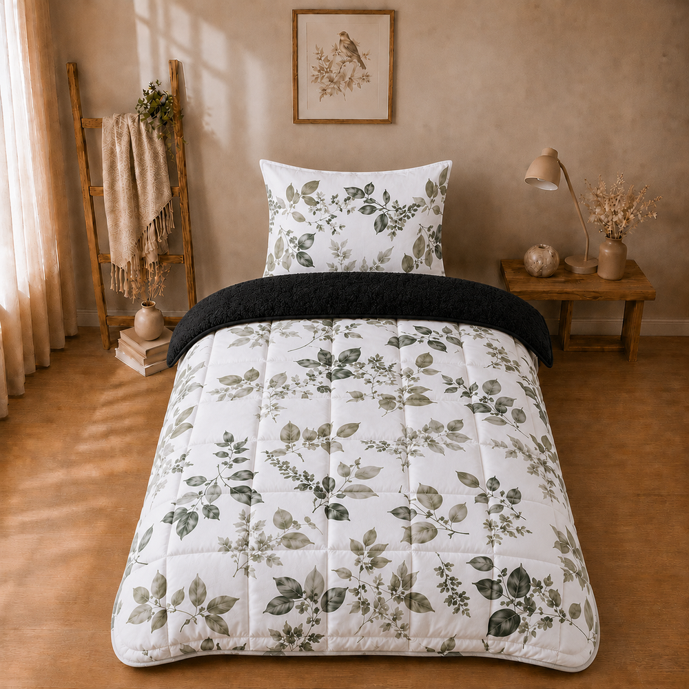 Decoware dekbed zonder overtrek Azura - Teddy - Katoen - Incl. Kussensloop - 140x220 cm