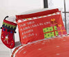Kerst dekbedovertrek Dear Santa - polykatoen  - 1-persoons (135x200 + 50x75 cm)