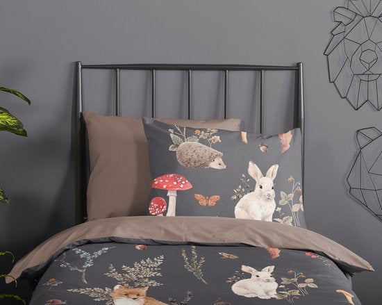 Kinderdekbedovertrek Rox - Microvezel - 1-persoons (140x220 + 60x70 cm)