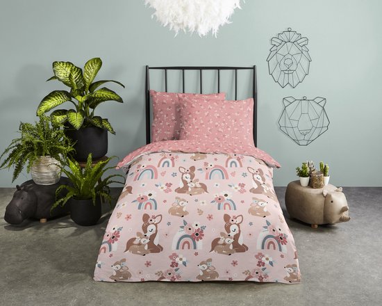 Good morning ledikant dekbedovertrek Bibi - 100x135 + 40x60 cm