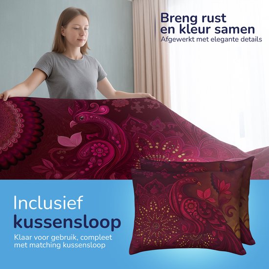Decoware dekbedovertrek Ornamental Elegance - microvezel